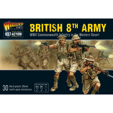 Bolt Action British 8th army