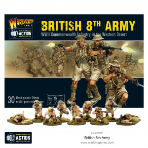 Bolt Action British 8th army