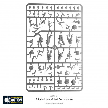 Bolt action British and inter allied Commandos