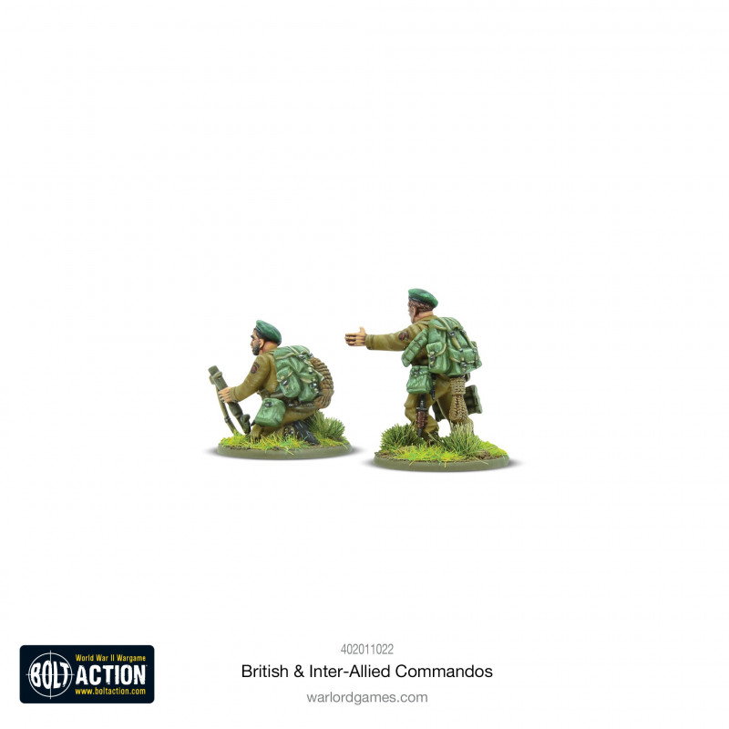 Bolt action British and inter allied Commandos