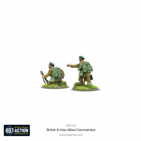 Bolt action British and inter allied Commandos
