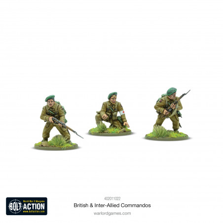 Bolt action British and inter allied Commandos