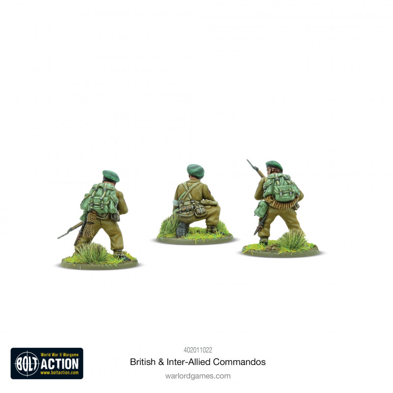 Bolt action British and inter allied Commandos