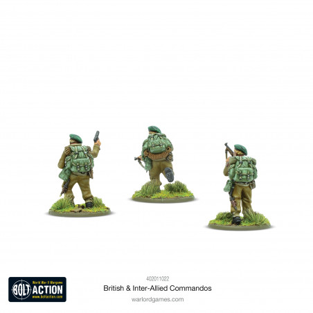 Bolt action British and inter allied Commandos