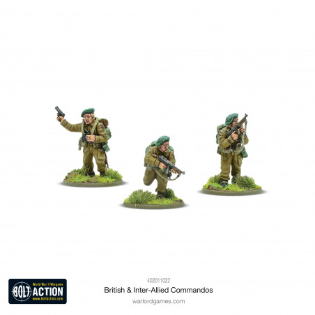 Bolt action British and inter allied Commandos