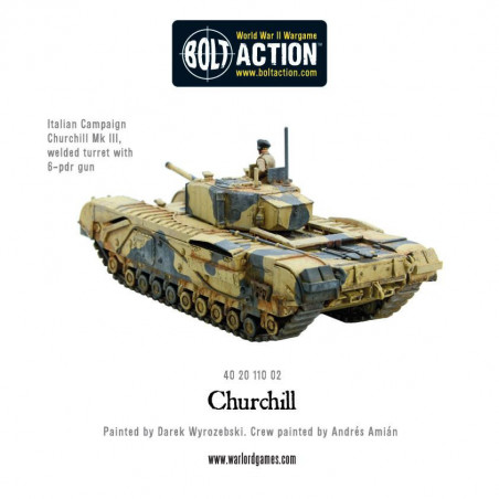 Bolt Action Churchill Tank