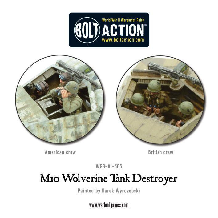 Bolt Action M10 Tank Destroyer/Wolverine - Picture 2 of 7