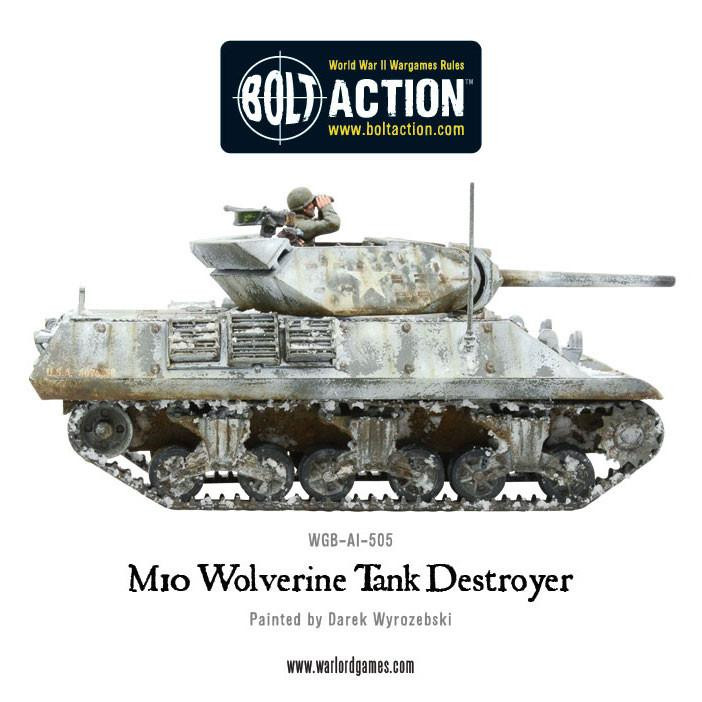 Bolt Action M10 Tank Destroyer/Wolverine - Picture 4 of 7