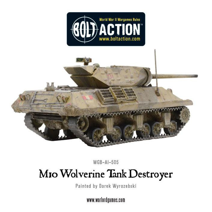 Bolt Action M10 Tank Destroyer/Wolverine - Picture 5 of 7