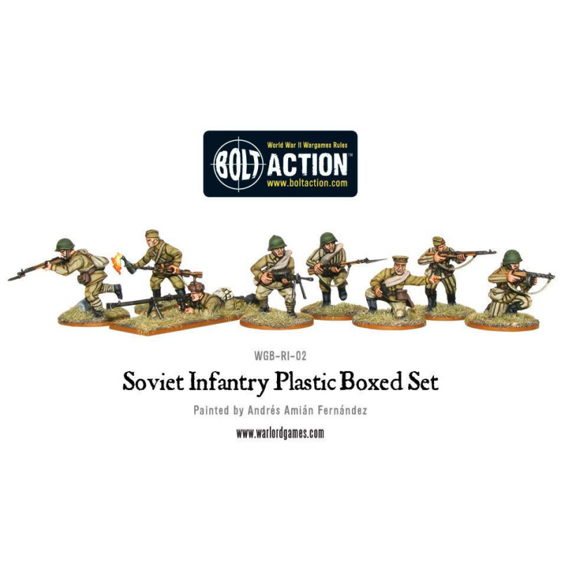 Bolt Action Soviet infantry