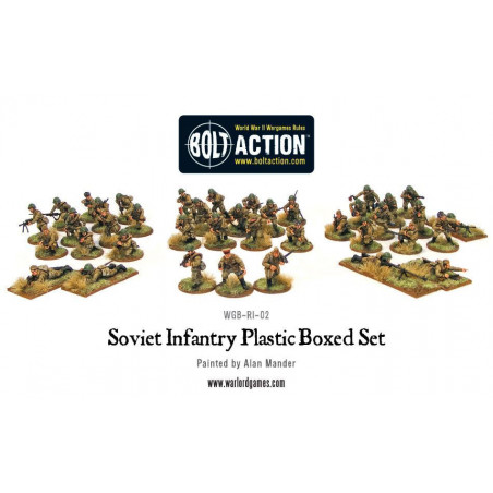 Bolt Action Soviet infantry