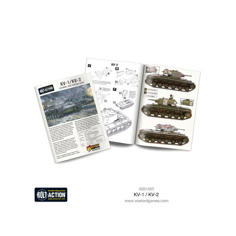 Bolt Action Tank KV 1/2