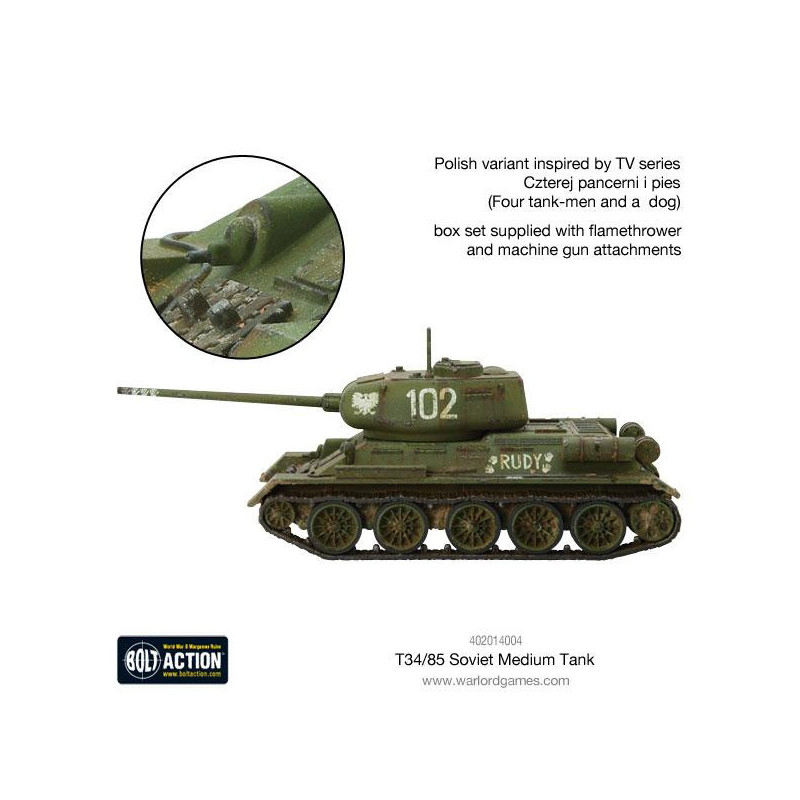 Bolt Action Char T34/85