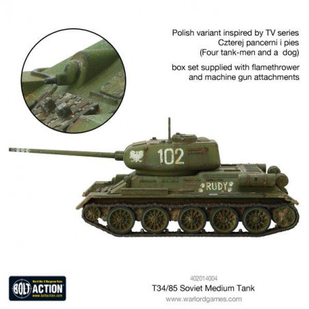 Bolt Action Char T34/85