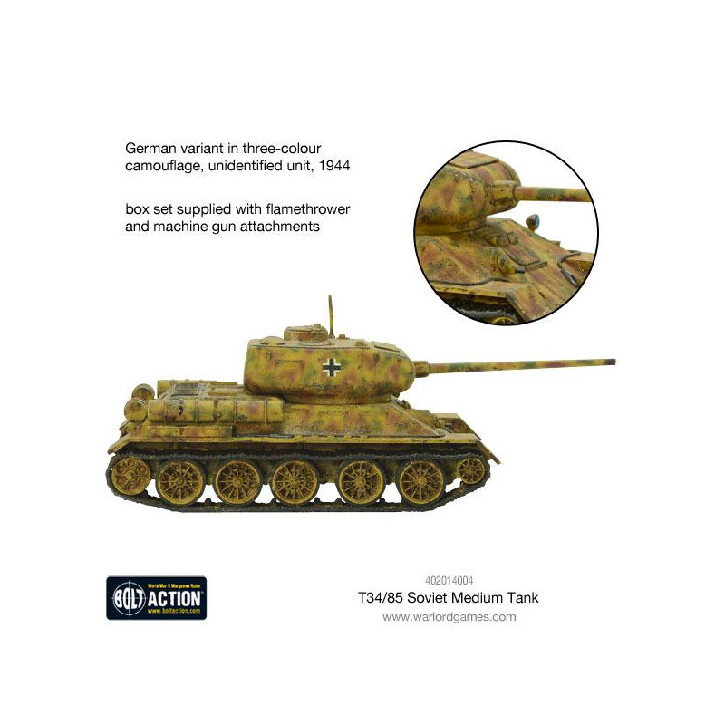 Bolt Action Char T34/85