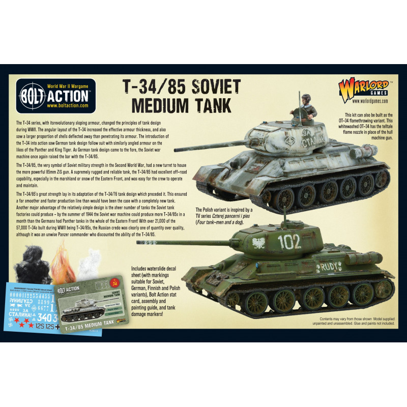 Bolt Action Char T34/85