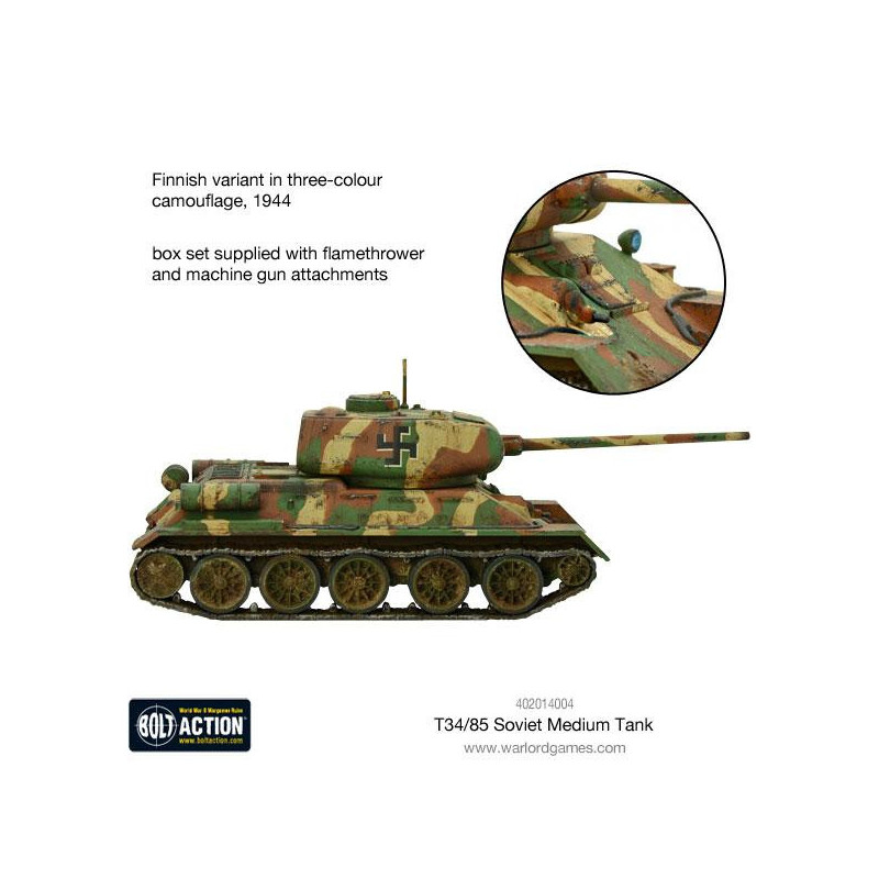 Bolt Action Char T34/85