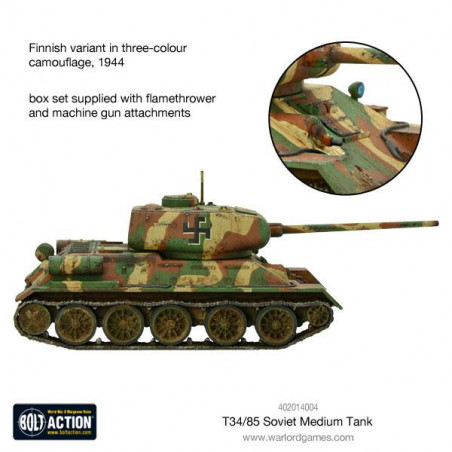 Bolt Action Char T34/85