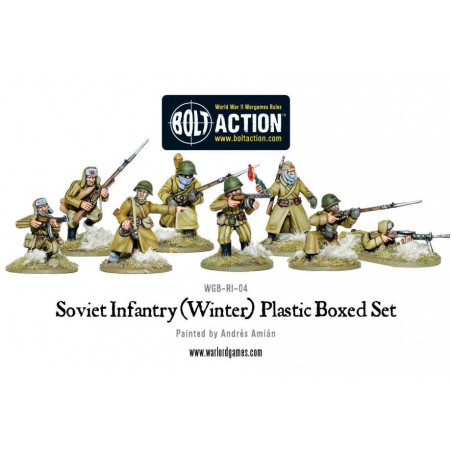 Bolt Action Winter Soviet Infantry
