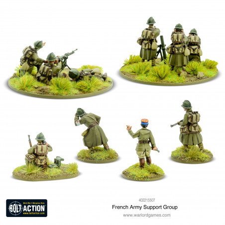 Bolt Action - French Army Support Group