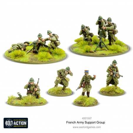 Bolt Action - French Army Support Group