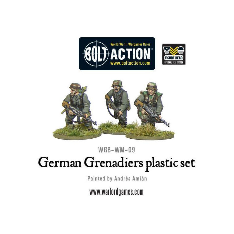 Bolt Action - German Grenadiers (plastic boxe)