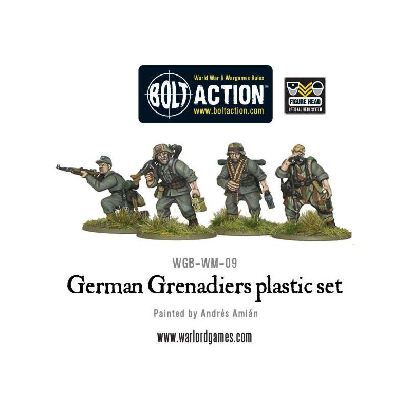 Bolt Action - German Grenadiers (plastic boxe)