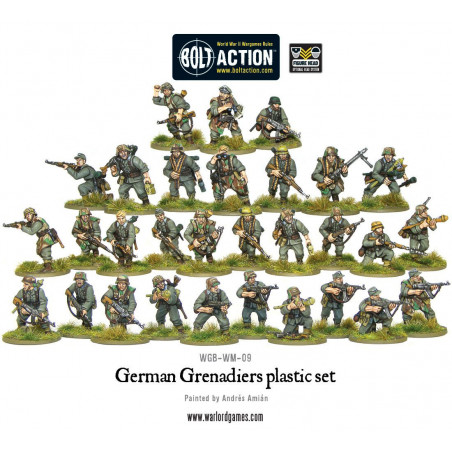 Bolt Action - German Grenadiers (plastic boxe)