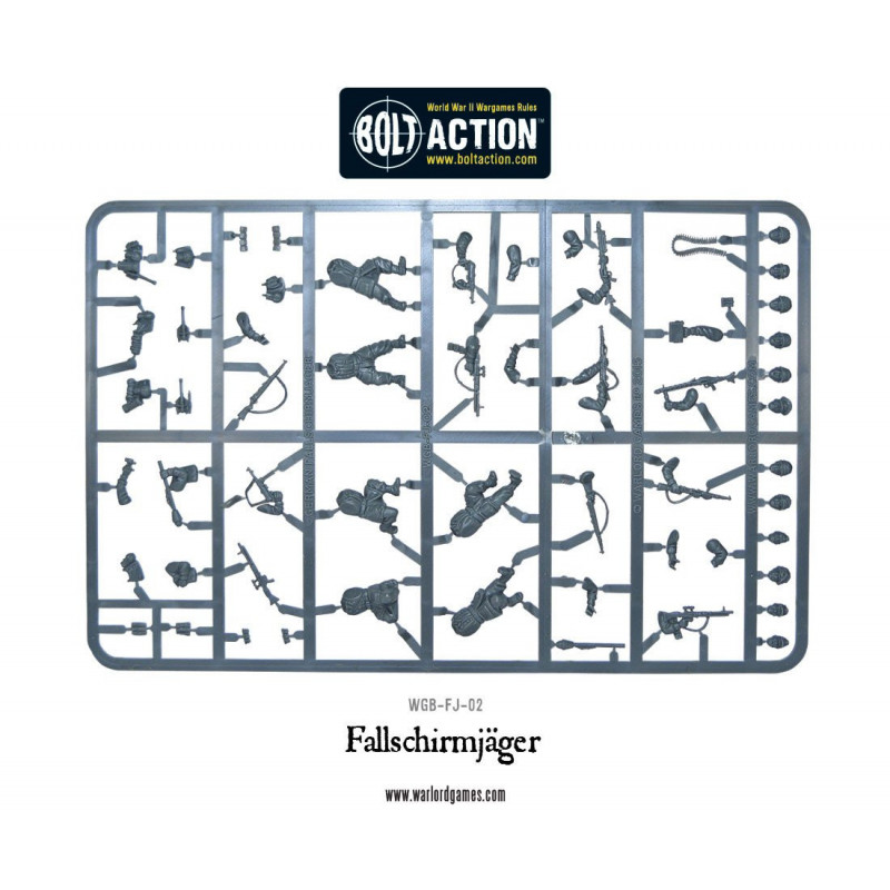 Bolt Action Fallschirmjager (plastic box)