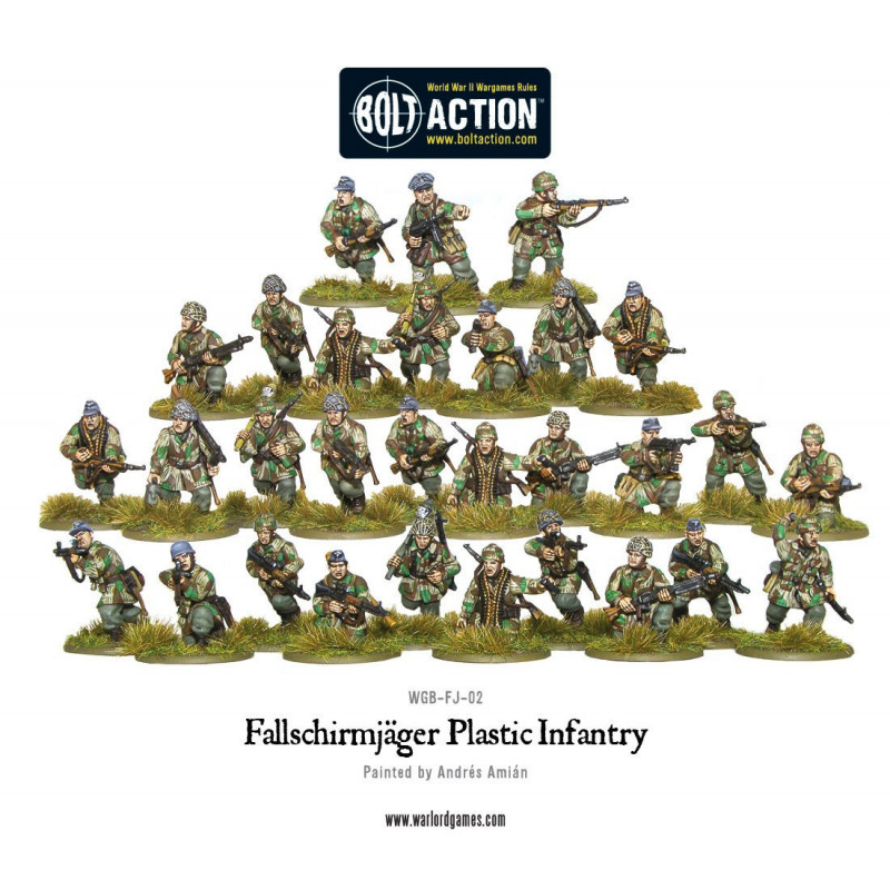 Bolt Action Fallschirmjager (plastic box)