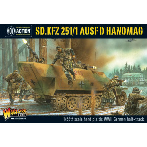 Bolt Action - German Sd.Kfz 251/1 ausf D Halftrack (Plastic Box)