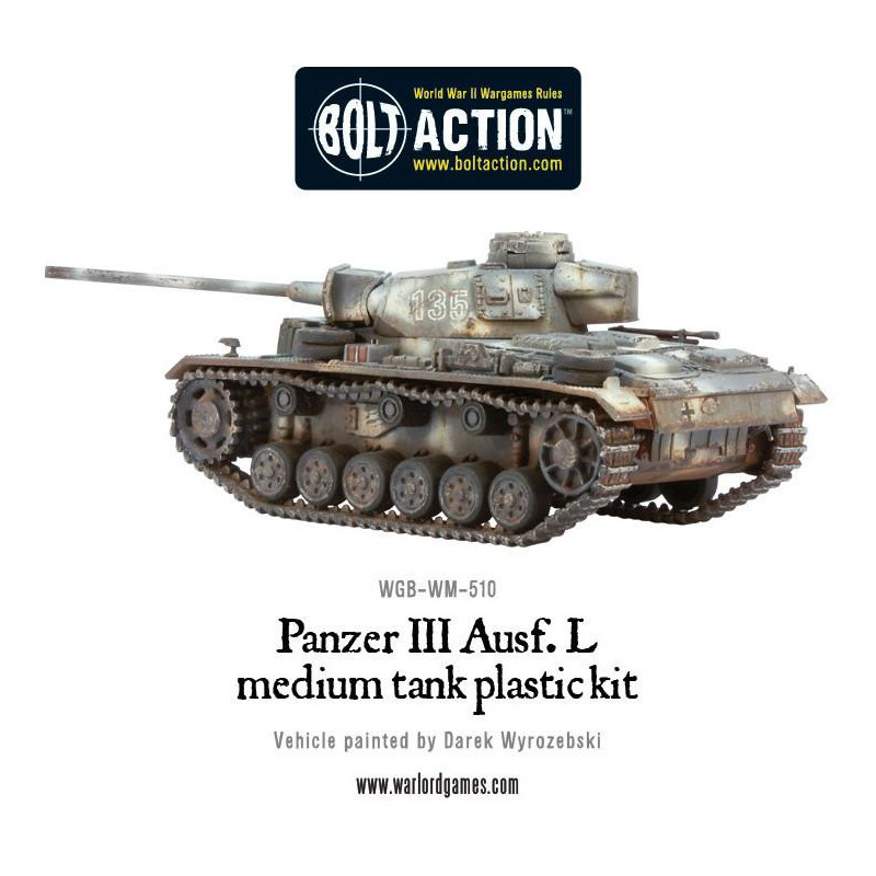 Bolt Action - German - Panzer III (Plastic Box)