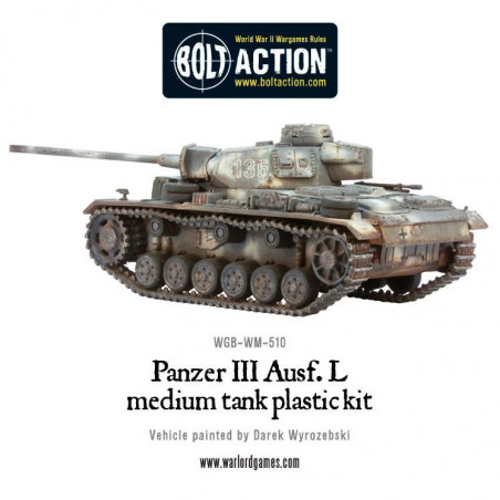 Bolt Action - German - Panzer III (Plastic Box)