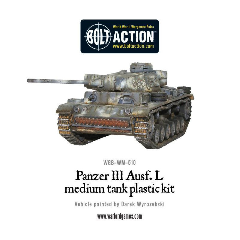 Bolt Action - German - Panzer III (Plastic Box)