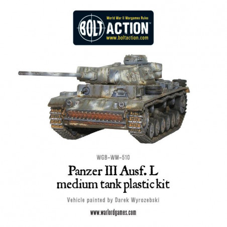 Bolt Action - German - Panzer III (Plastic Box)