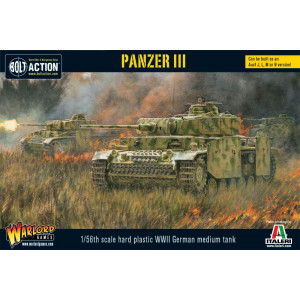 Bolt Action - German - Panzer III (Plastic Box)