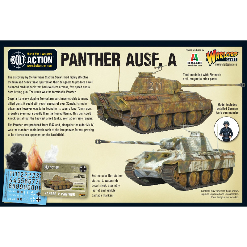 Bolt Action Panther Ausf A