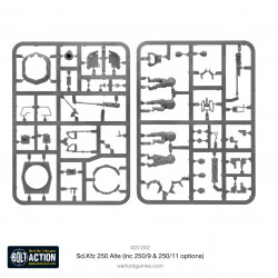 Bolt Action - German - Sd.Kfz 250 (Alte) Half-Track (Options For 250/1, 250/9 & 250/11 Variants) (2)
