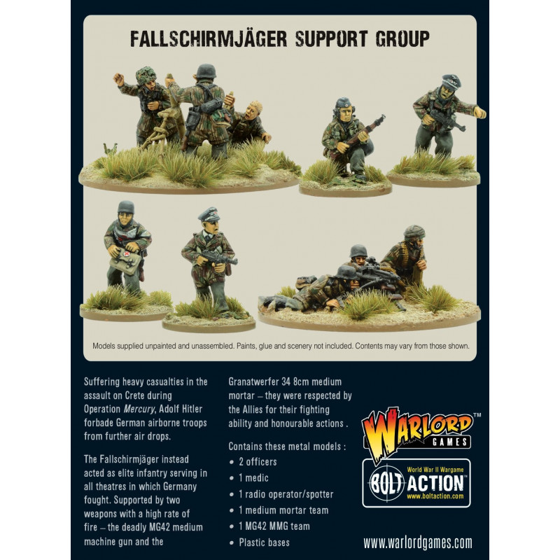 Bolt Action - Fallschirmjäger Support Group