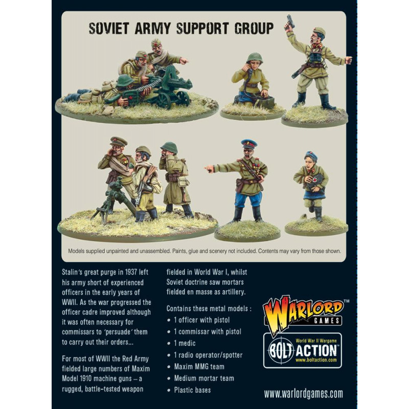 Bolt Action - Soviet - Soviet Army Support Group