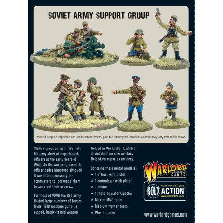 Bolt Action - Soviet - Soviet Army Support Group