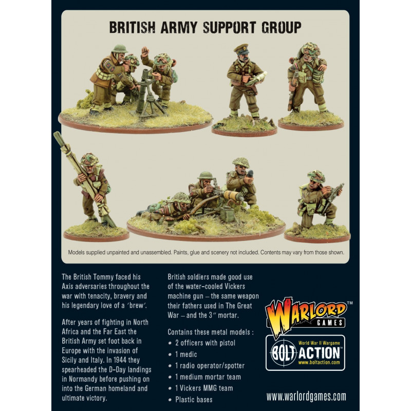 Bolt Action - British Army Support Group