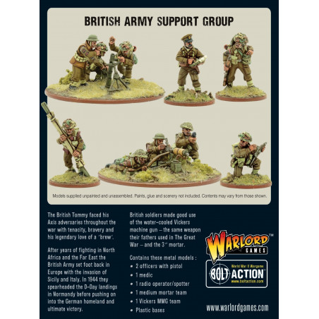 Bolt Action - British Army Support Group