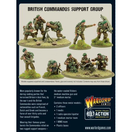 Bolt Action -  British Commandos Support Group