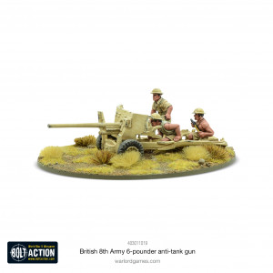 Bolt Action - British - 8th Army 6 Pounder