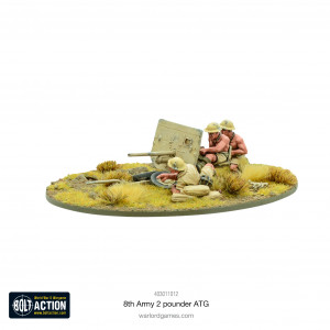 Bolt Action - British - 8th Army 2 Pounder ATG