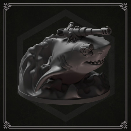 Impression 3d requin avec laser