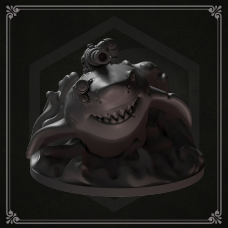 Impression 3d requin avec laser