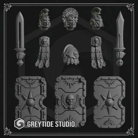 Impression 3d set de centurion