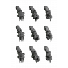 Impression 3d set griffes éclairs terminator